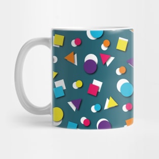 Vintage Retro Shapes Mug